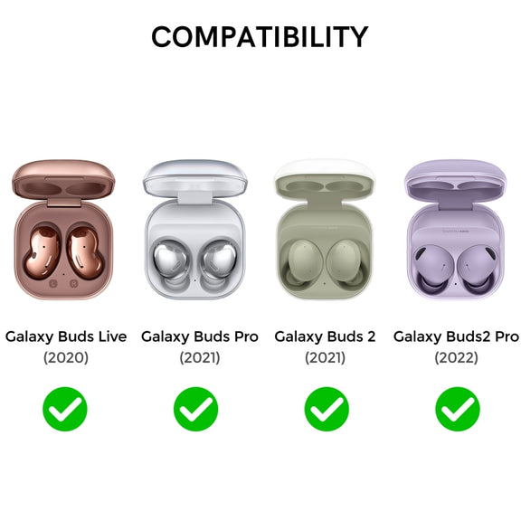 AhaStyle WG01 TPU Drop Resistant Earphone Case For Samsung Galaxy Buds Pro / Live / 2 / 2Pro(Mandala)