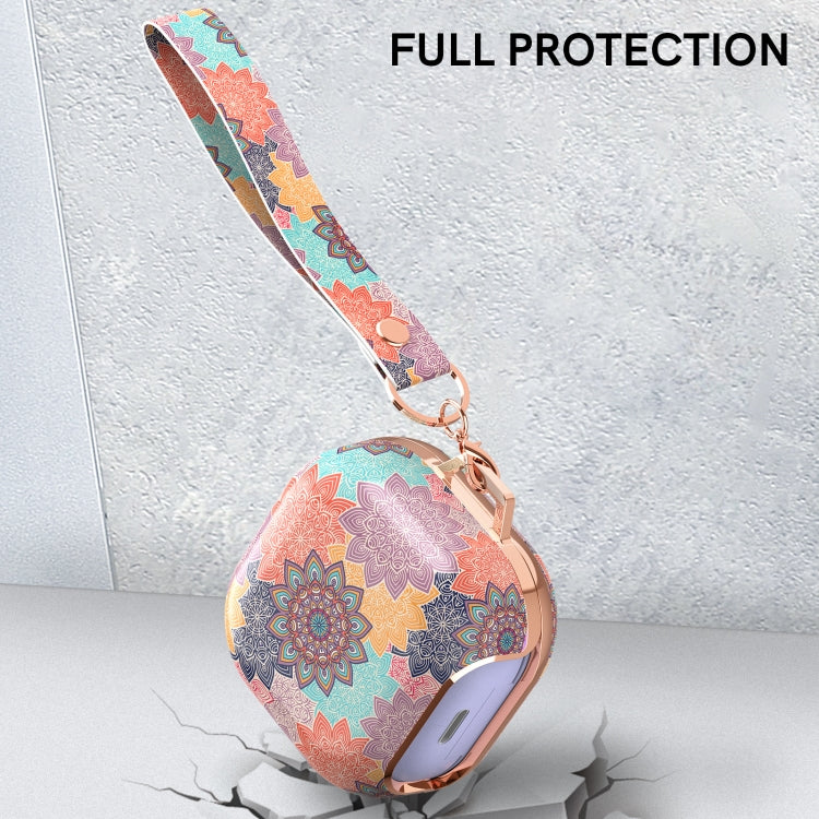 AhaStyle WG01 TPU Drop Resistant Earphone Case For Samsung Galaxy Buds Pro / Live / 2 / 2Pro(Mandala)