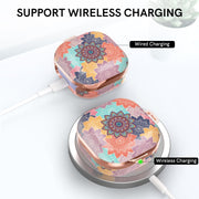 AhaStyle WG01 TPU Drop Resistant Earphone Case For Samsung Galaxy Buds Pro / Live / 2 / 2Pro(Mandala)