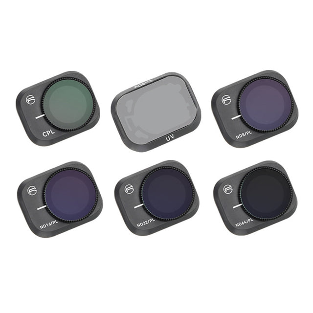 For DJI Mini 3 Pro RCSTQ PL Filters Drone Accessoires 6 In 1 UV+CPL+ND/PL 8/16/32/64