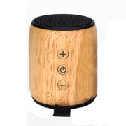 BT811 Mini Wooden Wireless Bluetooth Speaker Support TF Card & 3.5mm AUX(Black)