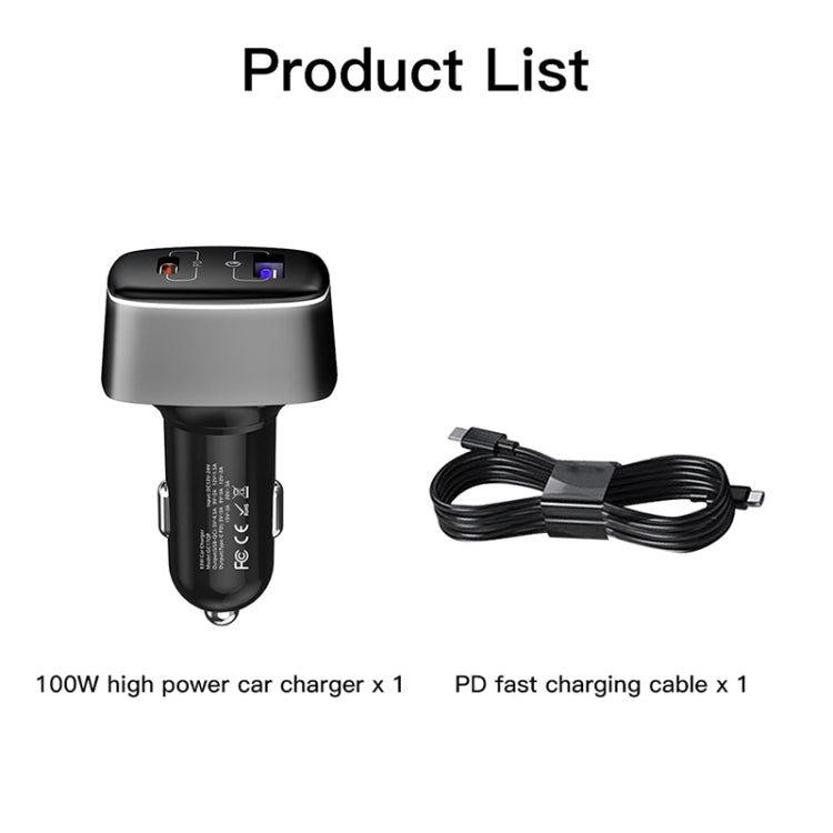 For DJI Mavic 3/Mini 2 RCSTQ 100W 2 In 1 Car Charger - free shipping - PMC TechLife - Order now!