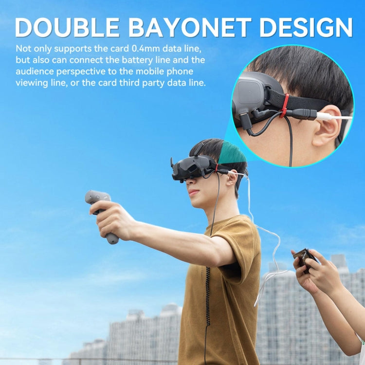 For DJI AVATA Goggles 2 RCSTQ Aluminum Alloy Anti-falling Wire Fixing Parts - free shipping - PMC TechLife - Order now!