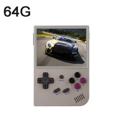 ANBERNIC RG35XX 3.5-inch Retro Handheld Game Console Open Source Game Player 64G 5000+ Games(Grey) - free shipping - PMC Jewellery - Order now!