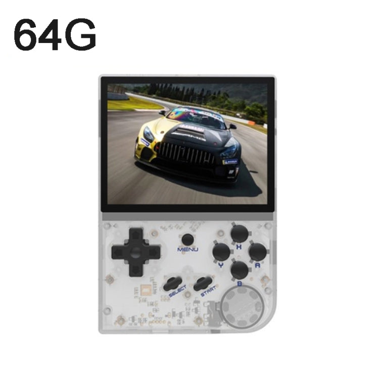 ANBERNIC RG35XX 3.5-inch Retro Handheld Game Console Open Source Game Player 64G 5000+ Games(White) - free shipping - PMC Jewellery - Order now!