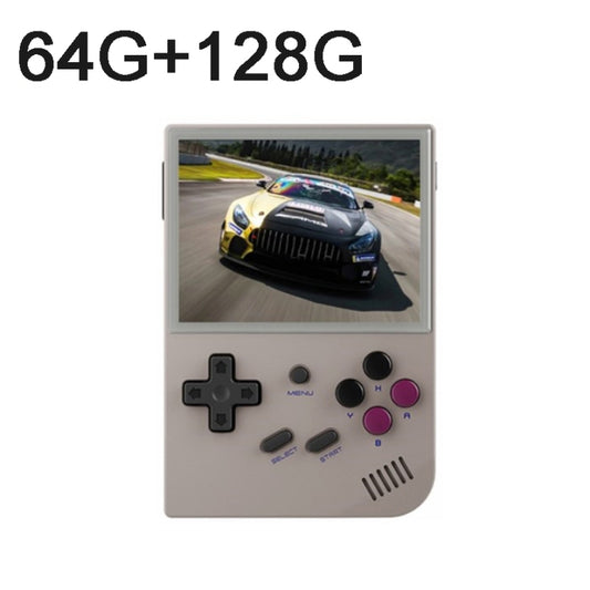 ANBERNIC RG35XX 3.5-inch Retro Handheld Game Console Open Source Game Player  64G+128G 13000+ Games(Grey) - free shipping - PMC Jewellery - Order now!