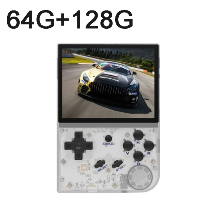 ANBERNIC RG35XX 3.5-inch Retro Handheld Game Console Open Source Game Player  64G+128G 13000+ Games(White) - free shipping - PMC Jewellery - Order now!