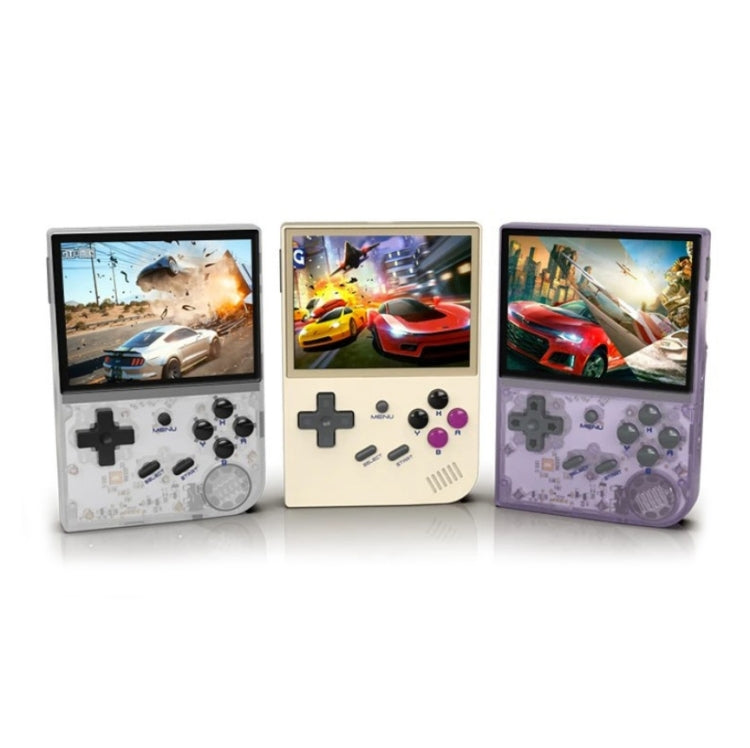 ANBERNIC RG35XX 3.5-inch Retro Handheld Game Console Open Source Game Player  64G+128G 13000+ Games(White) - free shipping - PMC TechLife - Order now!