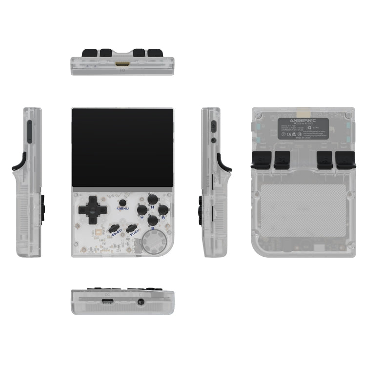 ANBERNIC RG35XX 3.5-inch Retro Handheld Game Console Open Source Game Player 64G 5000+ Games(White) - free shipping - PMC Jewellery - Order now!