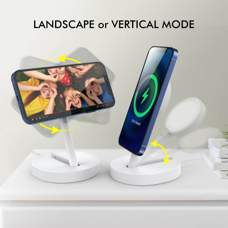 For IPhone12/13/14 Series AhaStyle PT137 Magnetic Charging Stand - Desktop Holder by AhaStyle | Online Shopping South Africa | PMC TechLife