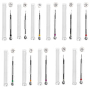 LSD5120 Repair Watch Glasses Stainless Steel Screwdriver Precision Watch Screwdriver Tool 1.2 Phillips (Red)