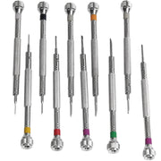 LSD5120 Repair Watch Glasses Stainless Steel Screwdriver Precision Watch Screwdriver Tool 1.2 Phillips (Red)
