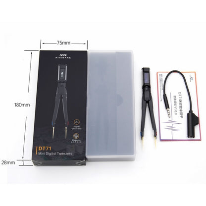 MINIWARE DT71 Measuring Digital Tweezers Signal Generator Multimeter - free shipping - PMC Jewellery - Order now!