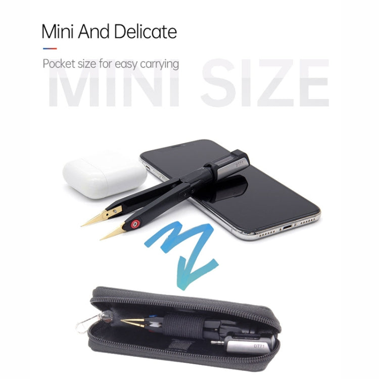 MINIWARE DT71 Measuring Digital Tweezers Signal Generator Multimeter - free shipping - PMC Jewellery - Order now!
