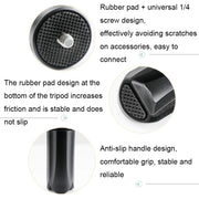 RCGEEK for DJI OSMO Pocket 2 Universal Mini Tripod PTZ Camera Accessories(Black)