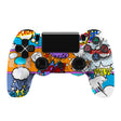 For PS4 Wireless Bluetooth Game Controller With Light Strip Dual Vibration Game Handle(Cloud) - Gamepads by PMC TechLife | Online Shopping South Africa | PMC TechLife