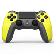 KM048 For PS4 Bluetooth Wireless Gamepad Controller 4.0 With Light Bar(Lemon Yellow) - Gamepads by PMC TechLife | Online Shopping South Africa | PMC TechLife