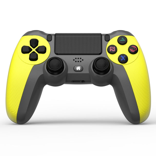 KM048 For PS4 Bluetooth Wireless Gamepad Controller 4.0 With Light Bar(Lemon Yellow)