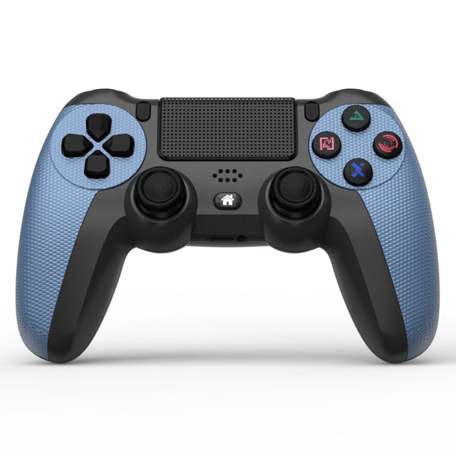 KM048 For PS4 Bluetooth Wireless Gamepad Controller 4.0 With Light Bar(Mountain Blue)