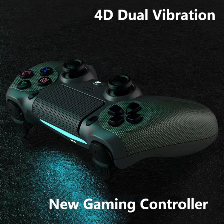 KM048 For PS4 Bluetooth Wireless Gamepad Controller 4.0 With Light Bar(Mint Green)