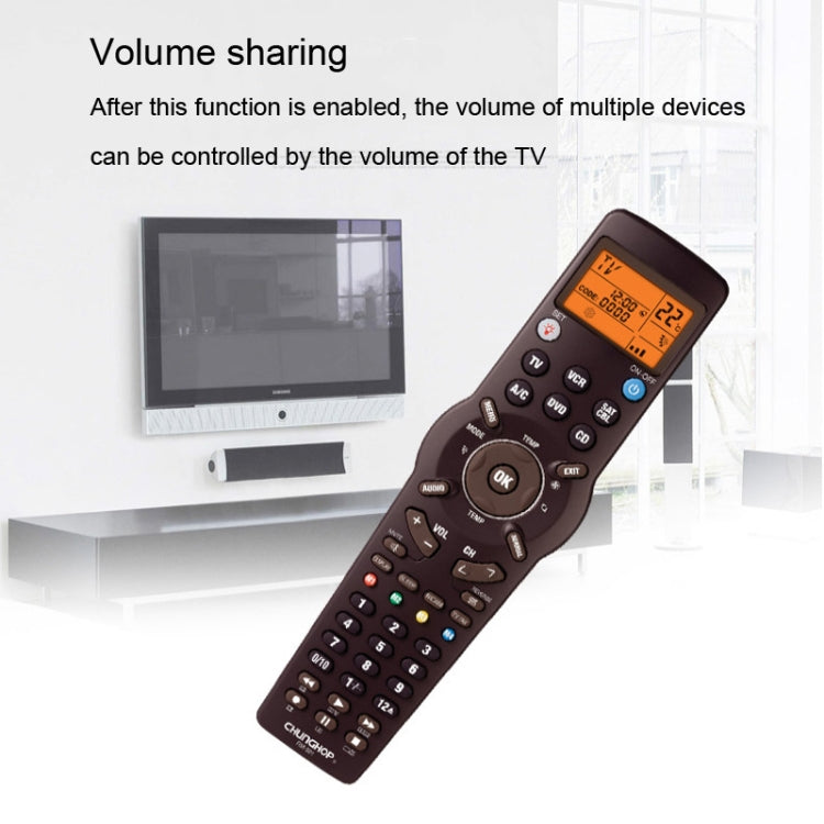 CHUNGHOP RM-991 6 In 1 Universal Learning Infrared Universal Remote Control - free shipping - PMC TechLife - Order now!