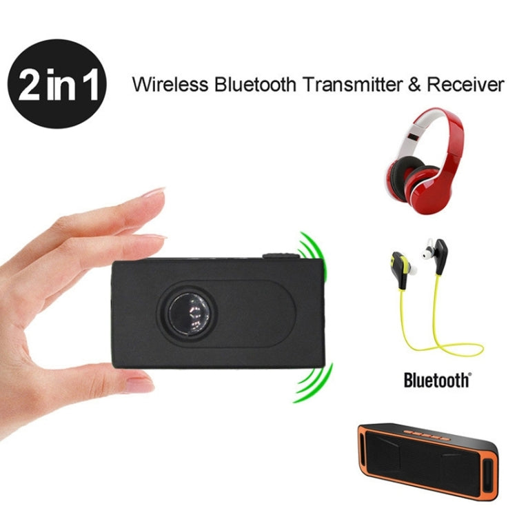 A117 Bluetooth Transmitter Receiver 2 In 1 Wireless Audio Converter - Audio Receiver Transmitter by PMC TechLife | Online Shopping South Africa | PMC TechLife