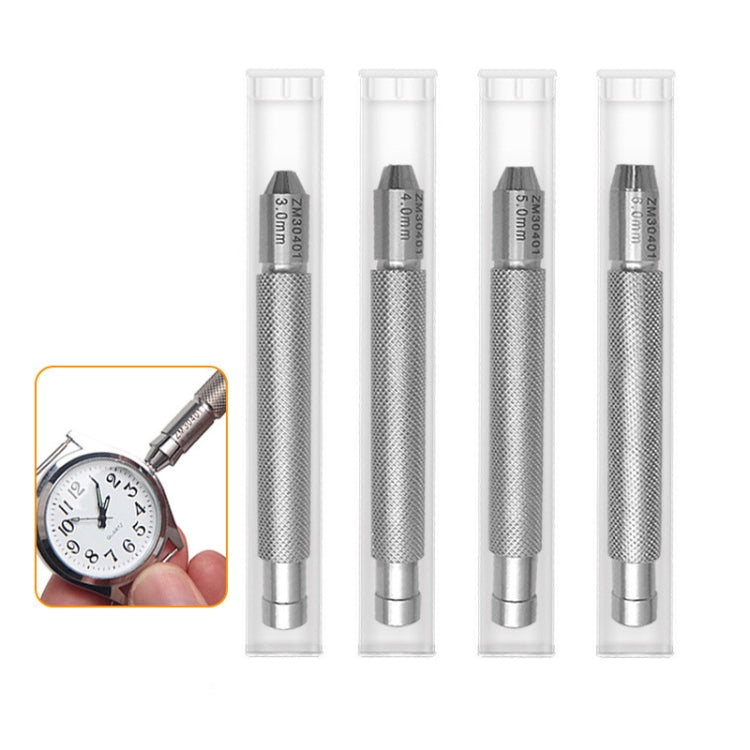 QYZ7021 8.0-9.0mm Watch Clockwork Time Adjustment Tool Stainless Steel Watch Handle