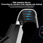 Gravity Navigation Car Air Outlet Triangular Mobile Phone Holder(Golden)