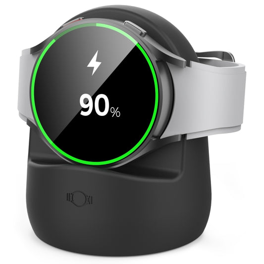 AhaStyle PT181 Watch Silicone Charging Stand For Galaxy Watch 3 / 4 / Active / Active 2(Black) - free shipping - PMC Jewellery - Order now!