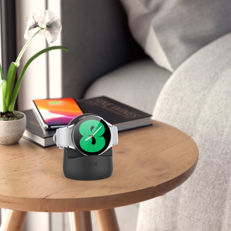 AhaStyle PT181 Watch Silicone Charging Stand For Galaxy Watch 3 / 4 / Active / Active 2(Pink)