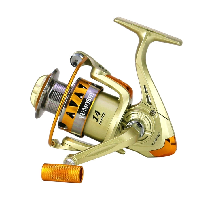 YUMOSHI JF2000 Spinning Fishing Reel 5.2:1 Gear Ratio Metal Spool Saltwater Fishing Tools - Fishing Reels by YUMOSHI | Online Shopping South Africa | PMC Jewellery | Buy Now Pay Later Mobicred