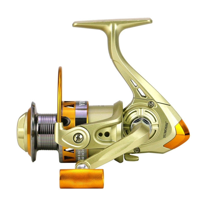 YUMOSHI JF2000 Spinning Fishing Reel 5.2:1 Gear Ratio Metal Spool Saltwater Fishing Tools - Fishing Reels by YUMOSHI | Online Shopping South Africa | PMC Jewellery | Buy Now Pay Later Mobicred