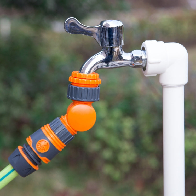 Washing Machine Faucet Connector 180 Degree Swivel Adapter, Specification: Adapter+6 Points Water Connection - free shipping - PMC Jewellery - Order now!