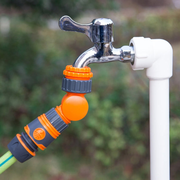 Washing Machine Faucet Connector 180 Degree Swivel Adapter, Specification: Adapter+6 Points Water Connection