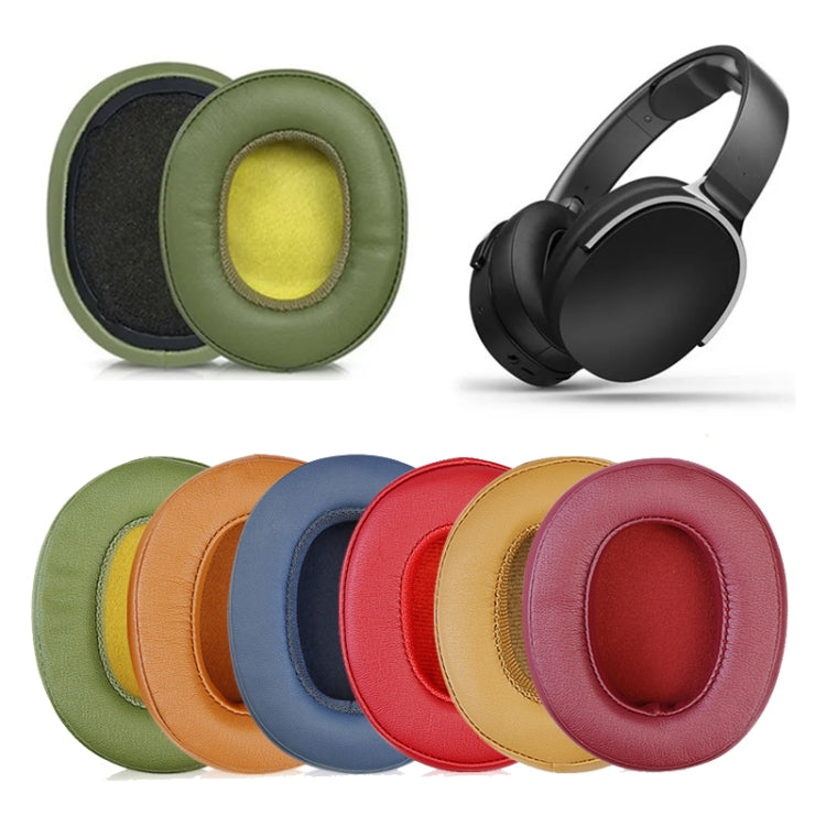 For Skullcandy Crusher 3.0 Wireless/ Crusher Evo /Crusher ANC/ Hesh 3 /VENUE Headphone 2pcs Ear Pads(Army Green)
