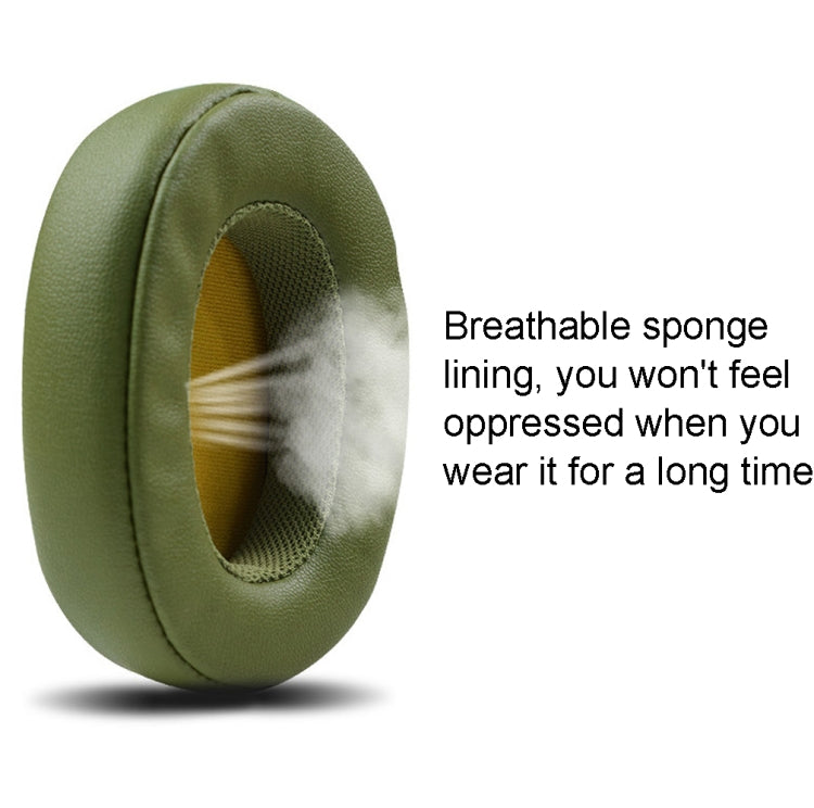 For Skullcandy Crusher 3.0 Wireless/ Crusher Evo /Crusher ANC/ Hesh 3 /VENUE  Headphone 2pcs Ear Pads(Beige Yellow Bottom) - Earmuff & Pad by PMC TechLife | Online Shopping South Africa | PMC TechLife | Buy Now Pay Later Mobicred