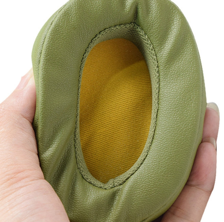 For Skullcandy Crusher 3.0 Wireless/ Crusher Evo /Crusher ANC/ Hesh 3 /VENUE Headphone 2pcs Ear Pads(Army Green)