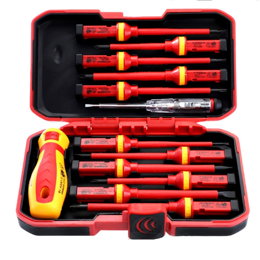RDEER VDE-9913 13 In 1 Insulated Screwdriver Set Screwdriver Electrician Tools - free shipping - PMC Jewellery - Order now!
