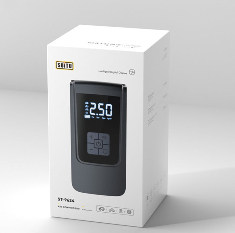 SUITU  ST-9624B Wireless+USB 150psi  Air Pump Intelligent Digital Display Car Bicycle Ball Electric Pump Cylinder - Inflatable Pump by SUITU | Online Shopping South Africa | PMC Jewellery | Buy Now Pay Later Mobicred