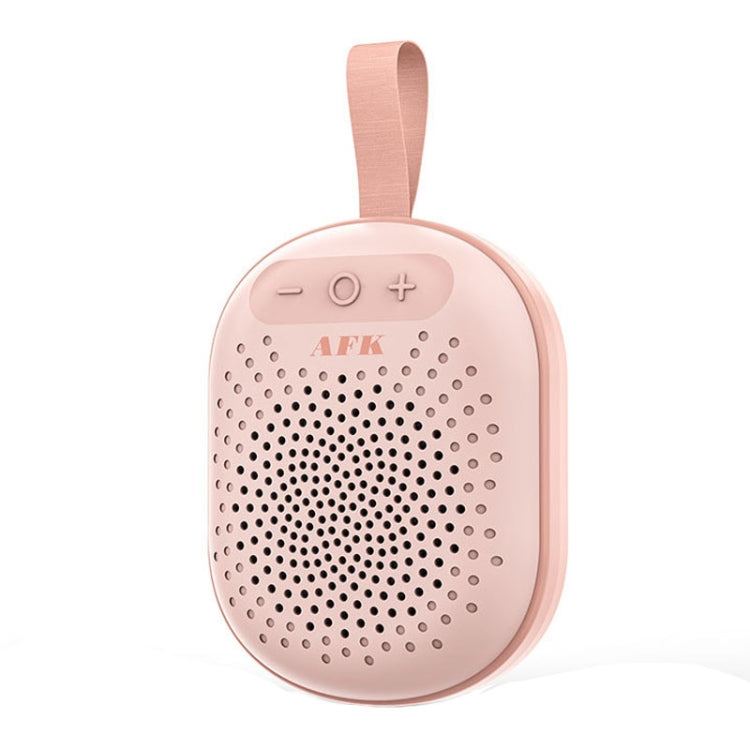AFK BT-513 TWS Mini Portable RGB Light Bluetooth Speaker 3D Sound Effect Waterproof Bluetooth Audio(Pink) - Mini Speaker by AFK | Online Shopping South Africa | PMC Jewellery | Buy Now Pay Later Mobicred