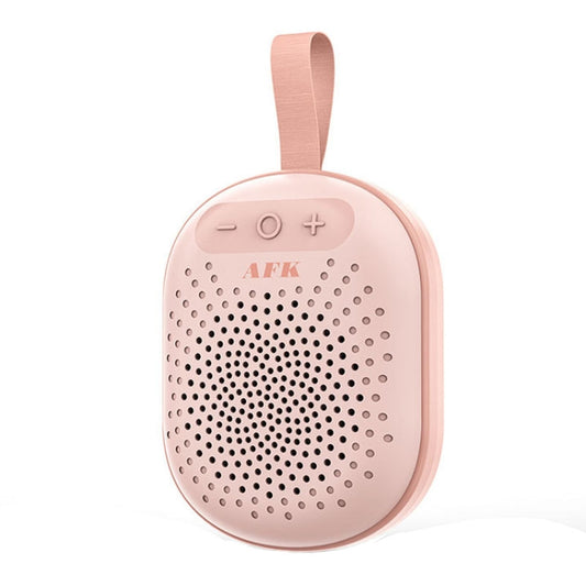 AFK BT-513 TWS Mini Portable RGB Light Bluetooth Speaker 3D Sound Effect Waterproof Bluetooth Audio(Pink) - Mini Speaker by AFK | Online Shopping South Africa | PMC Jewellery | Buy Now Pay Later Mobicred