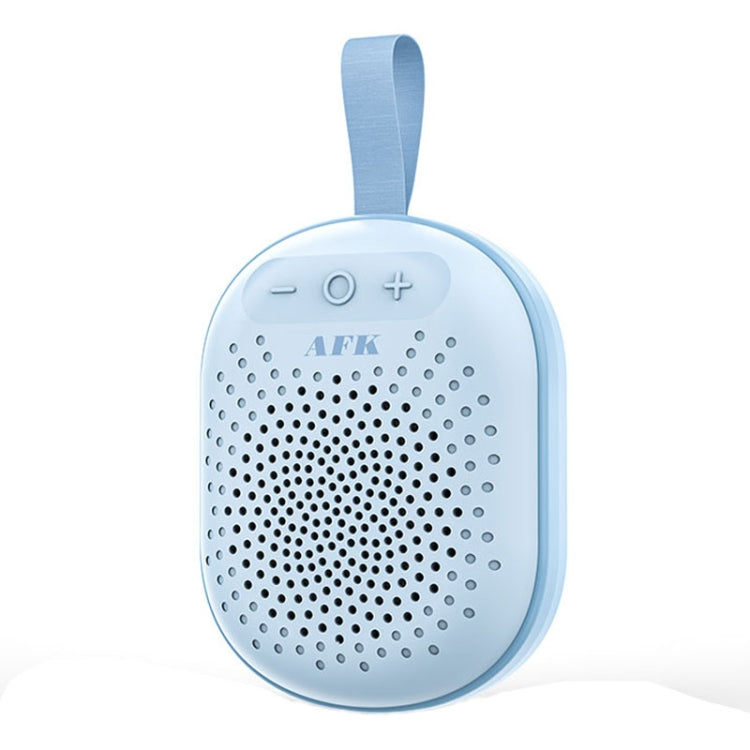 AFK BT-513 TWS Mini Portable RGB Light Bluetooth Speaker 3D Sound Effect Waterproof Bluetooth Audio(Light Blue) - Mini Speaker by AFK | Online Shopping South Africa | PMC Jewellery | Buy Now Pay Later Mobicred