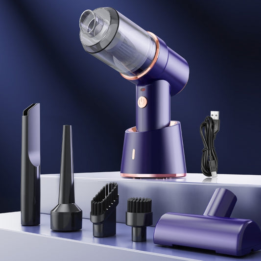 SUITU  ST-6638 Car Wireless Vacuum Cleaner Suction and Blower Integrated With Light ,Spec: Top Version Type-C - Vacuum Cleaner by SUITU | Online Shopping South Africa | PMC Jewellery | Buy Now Pay Later Mobicred