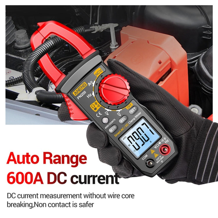 ANENG PN200 AC/DC Measurement High Precision Multifunctional Clamp Meter(Red) - free shipping - PMC TechLife - Order now!