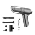 SUITU ST-6671 Wireless Car Vacuum Cleaner Small Handheld Blowing and Suction Dual Use, Style: Brushless Silver Gray+Floor Brush - free shipping - PMC TechLife - Order now!