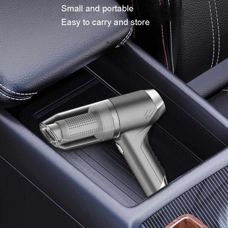 SUITU ST-6671 Wireless Car Vacuum Cleaner Small Handheld Blowing and Suction Dual Use, Style: Brushless Dark Green - free shipping - PMC TechLife - Order now!