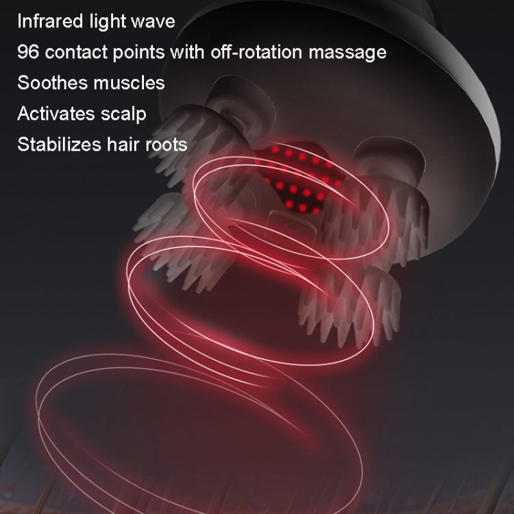MAH02 Smart Head Massage Wireless Kneading Massager(Silver)