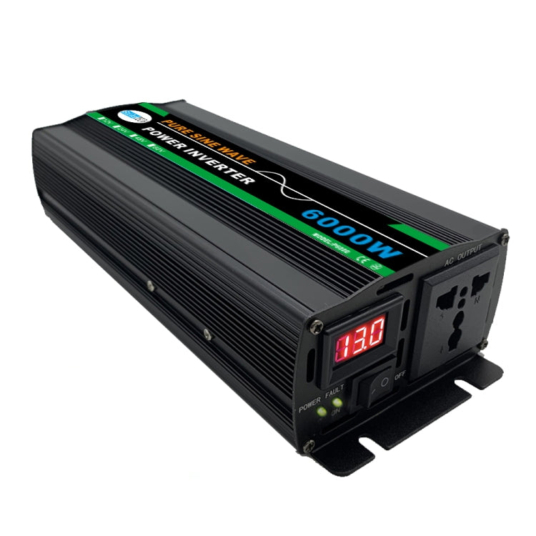 6000W (Actual 1000W) 60V to 220V High Power Car Sine Wave Inverter Power Converter - Pure Sine Wave by PMC TechLife | Online Shopping South Africa | PMC TechLife