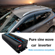 6000W (Actual 1000W) 60V to 220V High Power Car Sine Wave Inverter Power Converter