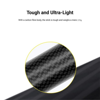 5m Carbon Fiber Extended Monopod Invisible Selfie Stick For Insta360  / DJI Action / GoPro / Xiao Yi Sports Camera - Extendable Pole by PMC Jewellery | Online Shopping South Africa | PMC Jewellery | Buy Now Pay Later Mobicred